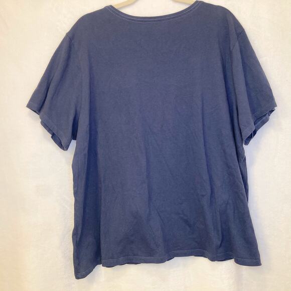 Life Is Good Veg Out Blue T-Shirt Size XXXL - Picture 2 of 7